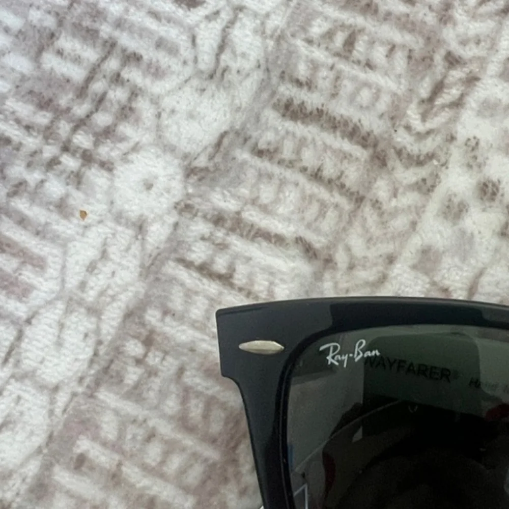 RayBan WAYFARER Special Series 2 Tone/Black / White Multi Color Sunglasses 50-22 - Picture 5 of 8